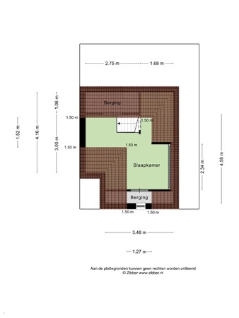Plattegrond - Leliestraat 31, 4461 PC Goes - 2e verd leliestr.jpg